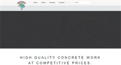 Desktop Screenshot of matthewconcrete.com
